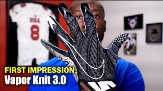 nike vapor knit football gloves
