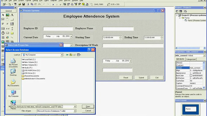 How to Change Database Path in Visual Basics