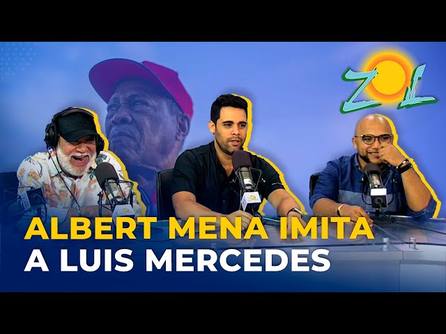 Albert Mena imita a Luis Mercedes en El Mismo Golpe con Jochy class=