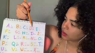 ASMR teaching you portuguese 💚💛💙 screenshot 5