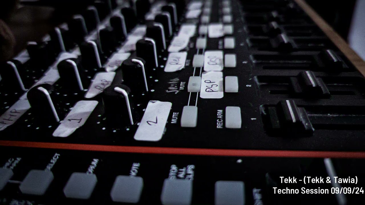 Tekk - (Tekk & Tawia) - Live Session 09/09/24 Techno