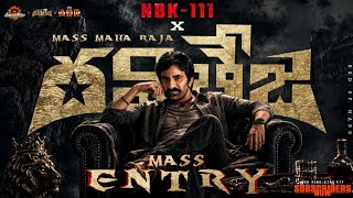 #NBK111 × Ravi Teja Video 🫵🏼🥳 || Mass Maharaja #RaviTeja Mass Entry || WhatsApp Video Status Now 🥵