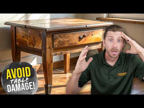 How to Protect a Table for Moving & Storage: Pro Technique, Use Pads & Rubber Bands!