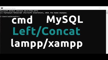 Функции Left и Concat в MySQL