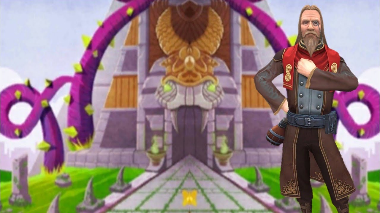 Francisco Montoya Monk Run in Temple Run 2