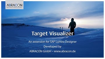 ABRACON Target Visualizer - SAP Lumira Designer add-on component