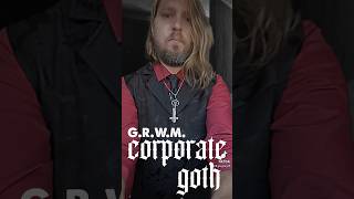 Get ready with me as I dive into another men’s corporate goth fashion style! #corporategoth Get ready with me as I dive into another men’s corporate goth fashion style! #corporategoth