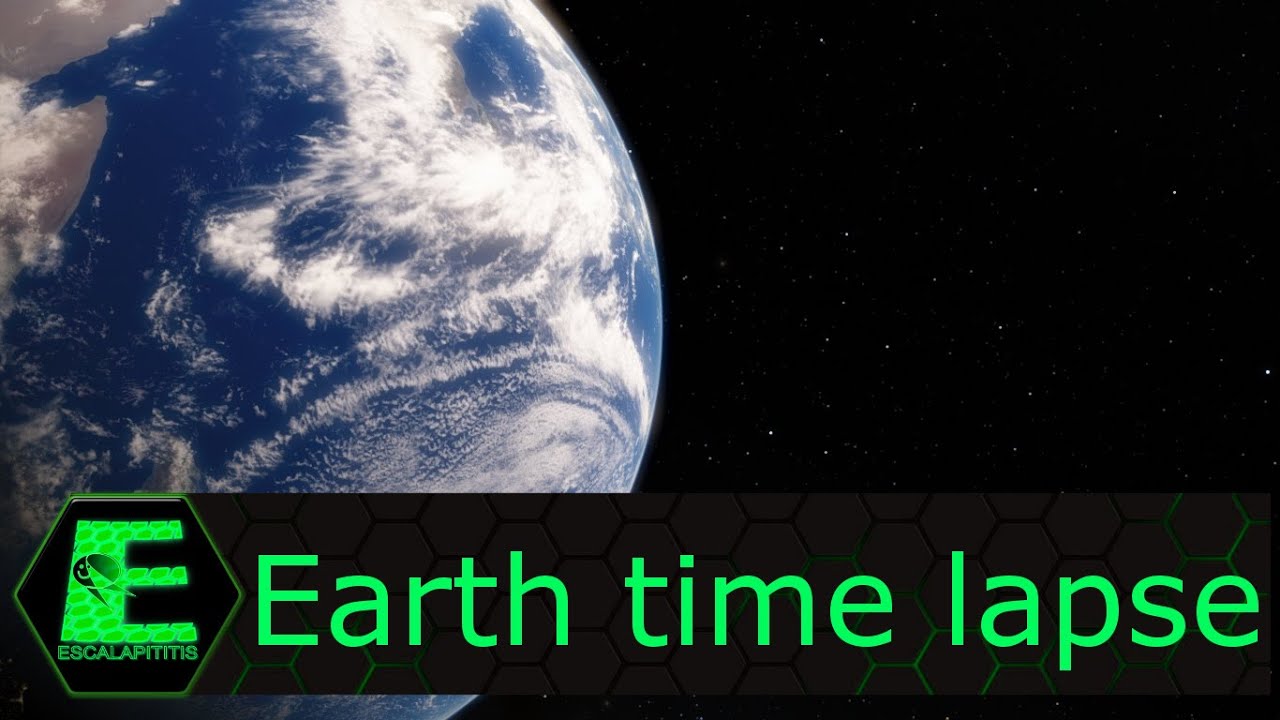 Space Engine Earth time lapse 07 YouTube