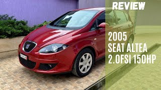 2004 Seat Altea 5P 2.0FSI 150hp | Review