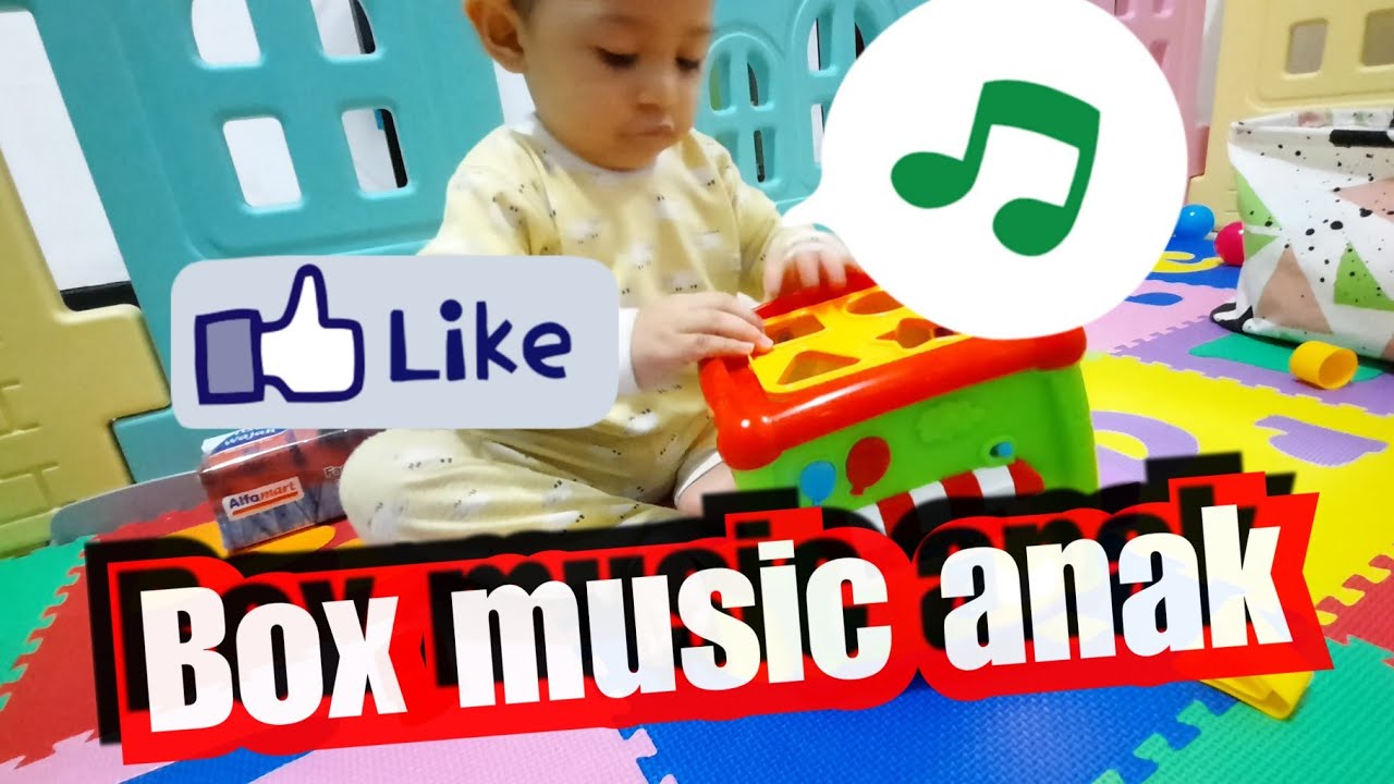  Mainan  anak  box musik puzzle  YouTube