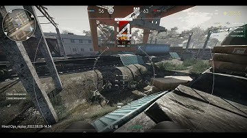 4 kills with one drone grenade! Hired Ops | 4K ULTRA