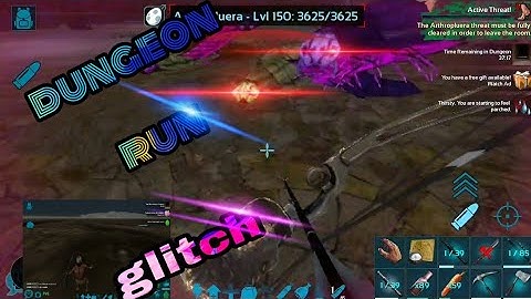 [DARKSTAR] |{ ARK mobile } | dungeon run with glitch| dungeon glitch