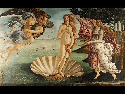Video: Chi ha dipinto Venere sulla mezza conchiglia?