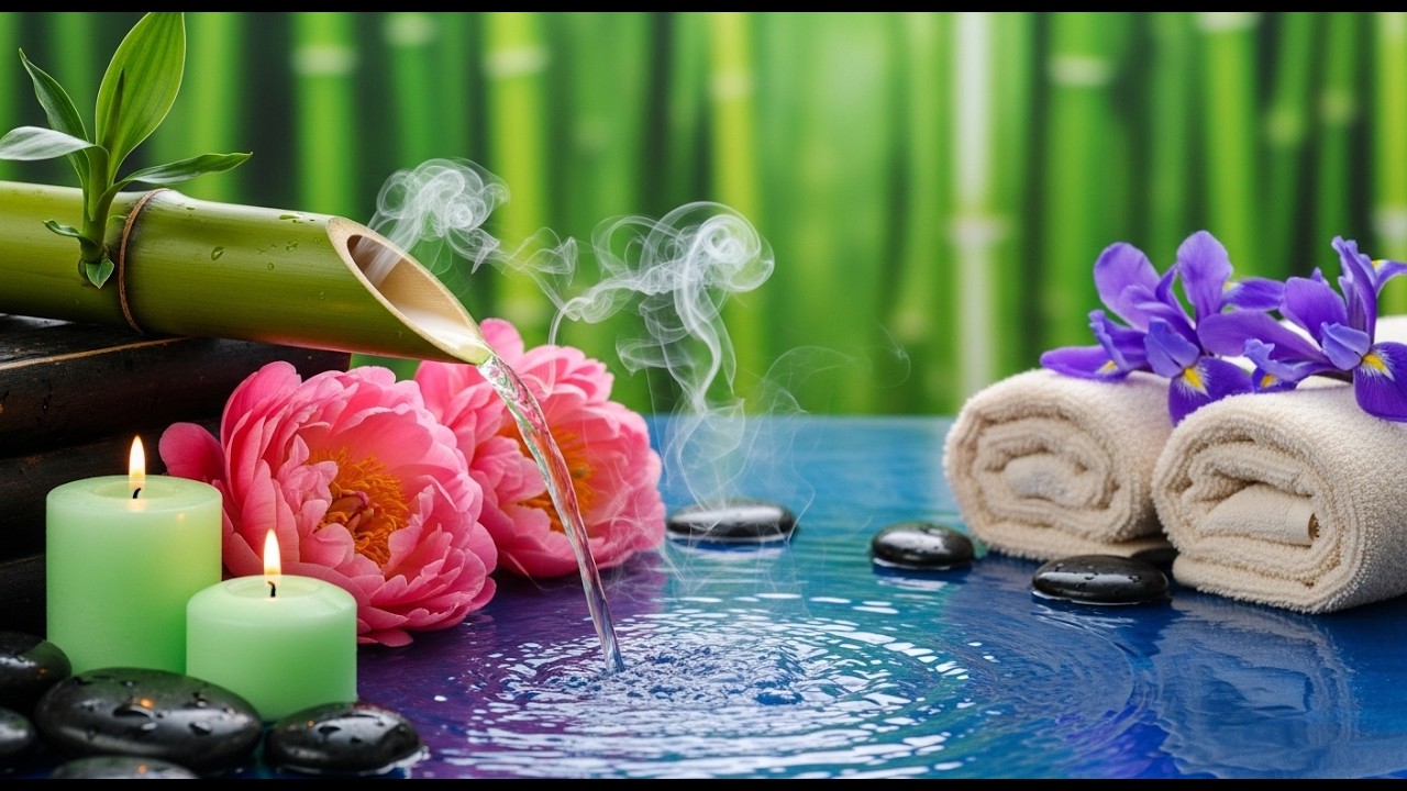 Relaxing Music + Peaceful Water Sounds 🌿 Relieve Stress, Anxiety & Depression | Calm Mind & Body