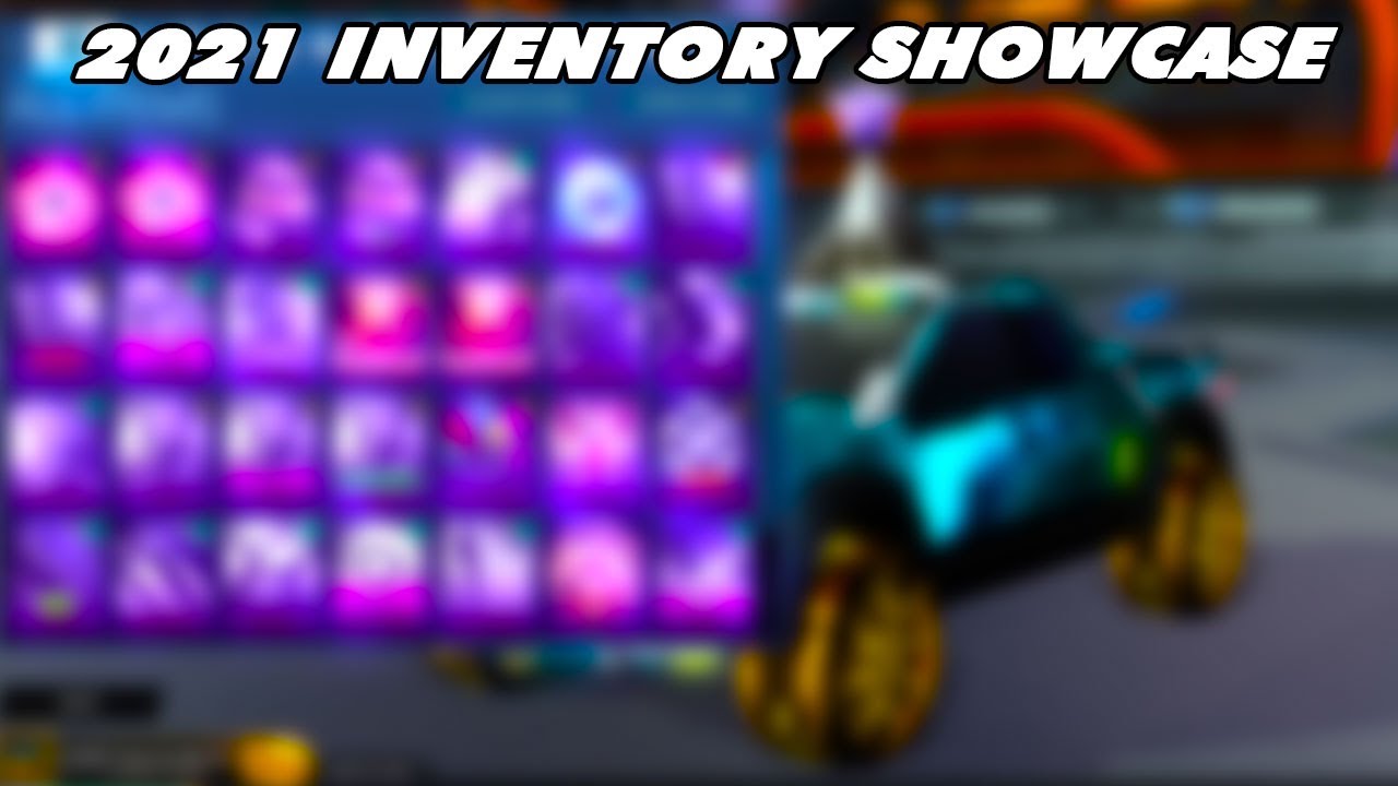 My 2021 Rocket League Inventory Showcase!
