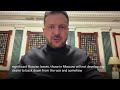 Zelenskyy: Scale of attack in Ukraine show Russia 'has no intention' of ending war