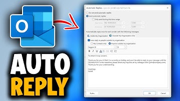 How To Set Up Auto-Reply On Outlook - Updated Method!