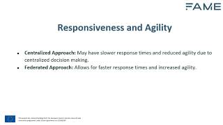 2.2 Comparison of centralized vs. federated approaches