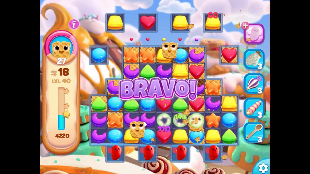 Cookie Jam Blast level 40 YouTube