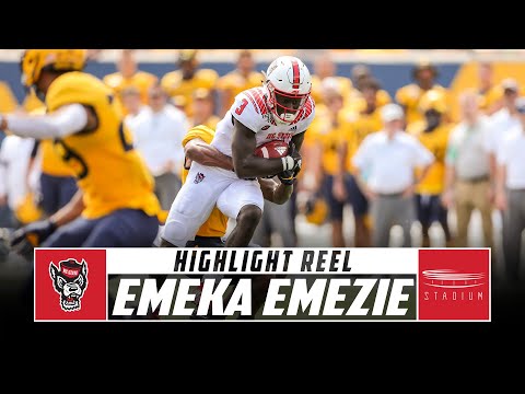 NC State WR Emeka Emezie Highlight Reel - 2019 Season | Stadium
