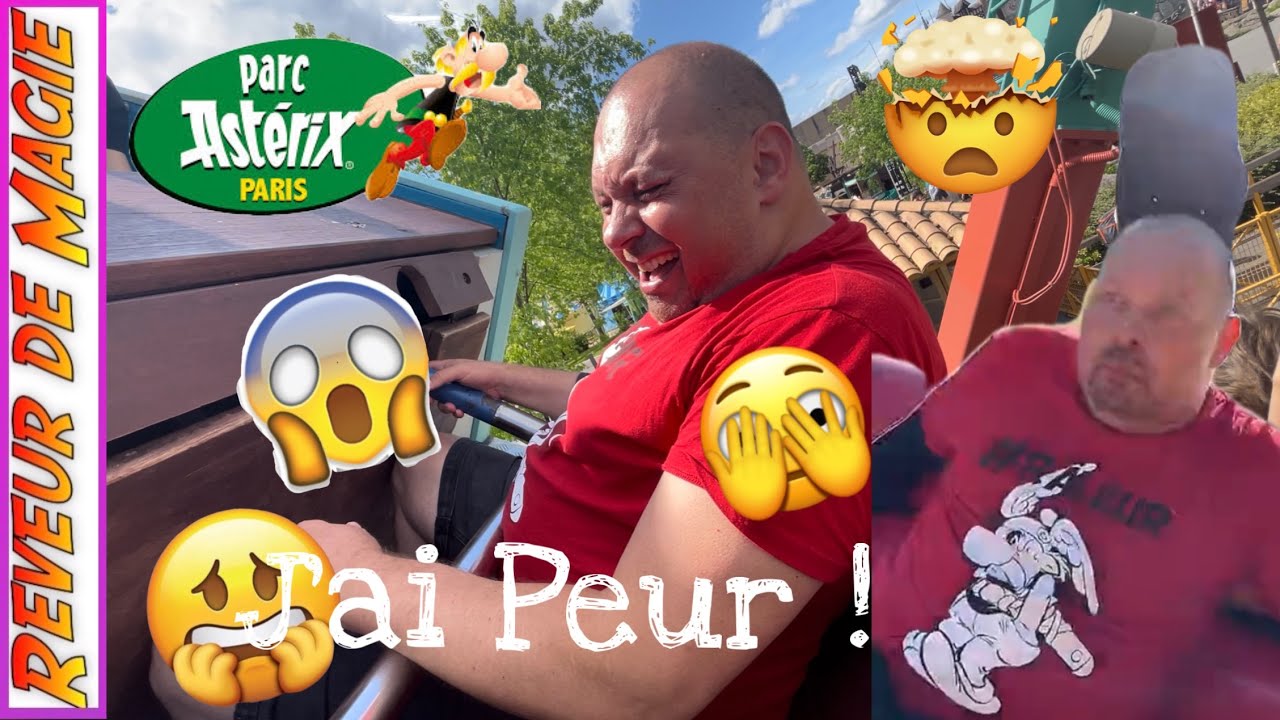 Journée de Flippe Totale au Parc Astérix dans les attractions