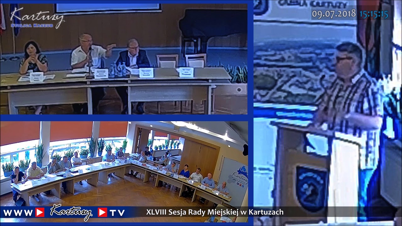 48. Sesja Rady Miejskiej w Kartuzach (7. kadencji - 09.07.2018) kartuzy italiana