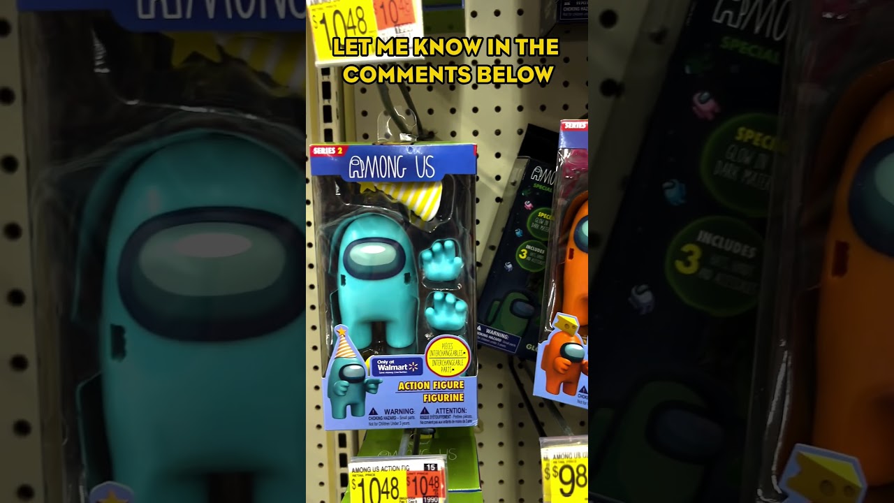 Among Us Video Game Action Figures