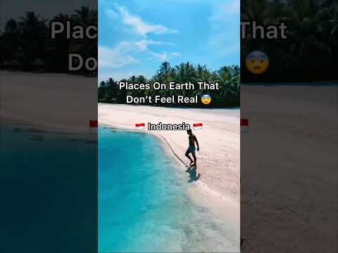 Places on earth that don't feel real #Indonesia #placesthatdontfeelreal #placestotravel