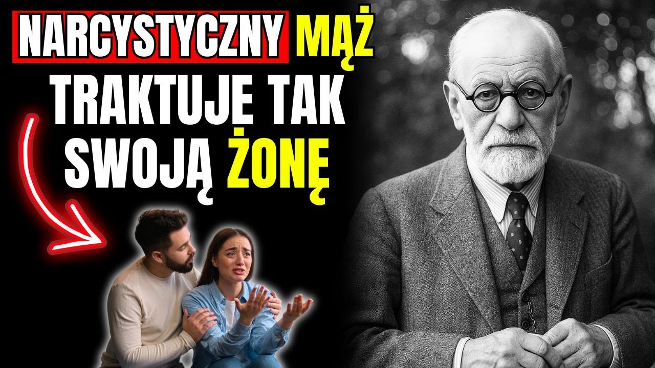 10 Cichych ATAKÓW NARCYSTYCZNEGO Męża, Które NISZCZĄ Twoją SAMOOCENĘ! - Sigmund Freud