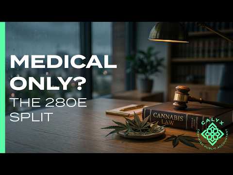 280E is Dead? (But ONLY if you have a Medical Cannabis License) CALYX CPA Q&A