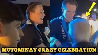 Scott McTominay SPOTTED with this crazy celebration in Naples, Italy