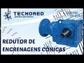 Redutor de engrenagens cnicas tecnored