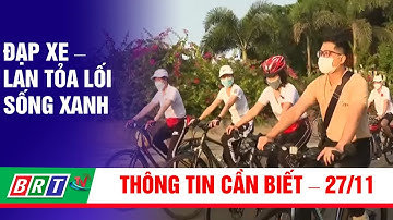 Đạp xe - Lan tỏa lối sống xanh | BRT TV