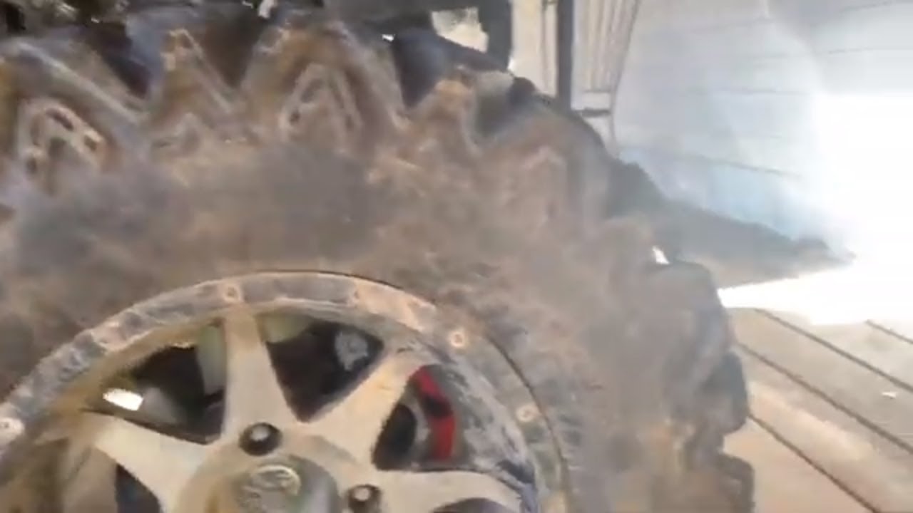 Mud Tires & Rims On Honda Pioneer YouTube