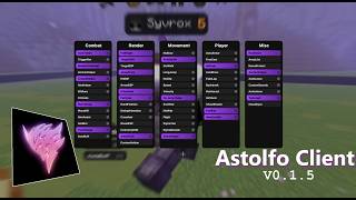 Astolfo Client 0.1.5 | HUGE Update Preview (Realese soon!) screenshot 5