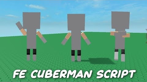 Arceus x FE Big Cuberman Script Showcase [Free Hats!?] | Fe Script Roblox