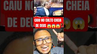 😱 CAIR NA IGREJA É PRESENÇA DE DEUS? 😮 #igreja #presençadedeus #crente #pentecostal #reactionvideo