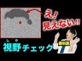 【10秒で簡単】視野検査で視野が狭いかをテスト!視野の欠けをセルフチェック！