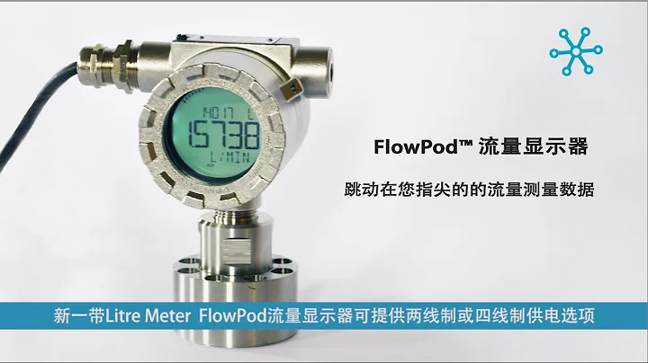 Litre Meter FlowPod™ 流量显示器 - 跳动在您指尖的的流量测量数据 - 天天要闻