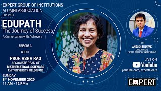 Prof. Asha Rao @ EDUPATH - The Journey of Success - Episode 3