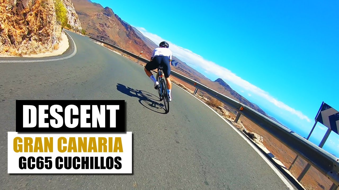 Road Bike Descents | Gran Canaria | GC65 Cuchillos down