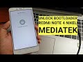 Cara Unlock Bootloader Redmi Note 4 Nikel Mediatek Tanpa konfirmasi sms