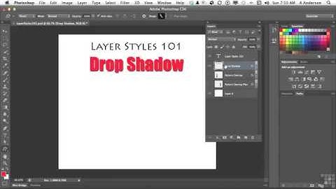 78 Adobe Photoshop CS6 Full Tutorial Layer Styles