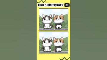 Thinkfast AI - Find 3 Differences - #3 (30sec timer) #findthedifference