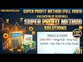 Super Profit Method of Goodwill Valuation | Easy Numerical with Tricks 📚