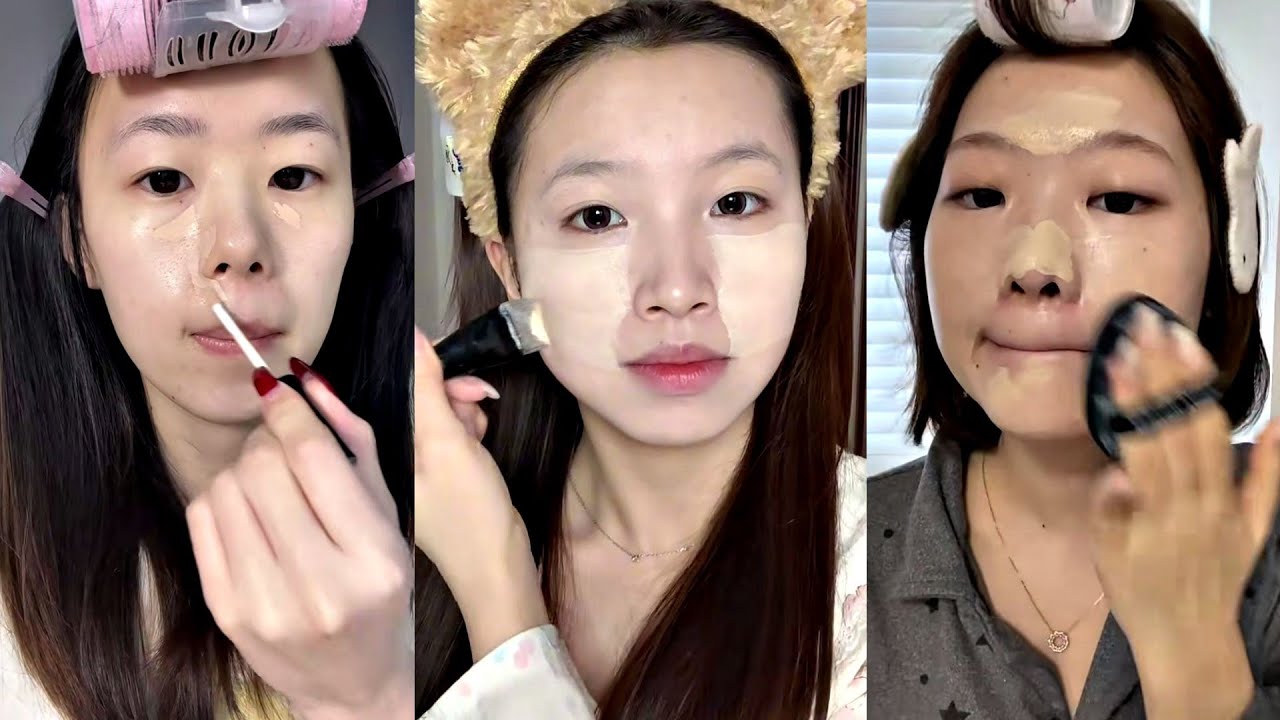 GRWM douyin ASMR real sounds COMPILATION✨🌸 EP.258 | ASMR MAKEUP 메이크업