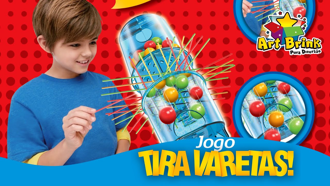 Jogo Tira Palitos 31 Varetas e Jogo Refletor Desenho Mágico - Art Brink -  Jogo Pega Varetas - Magazine Luiza