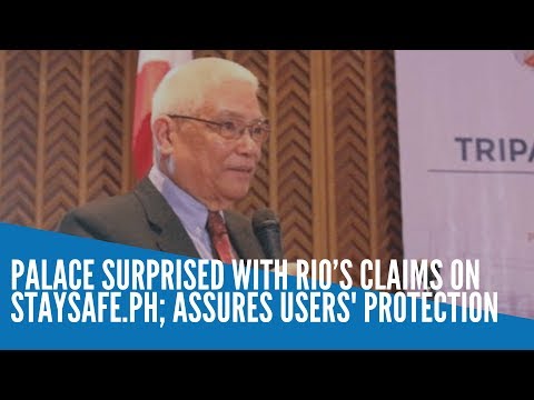 Palace surprised with Rio’s claims on StaySafe.ph; assures users' protection