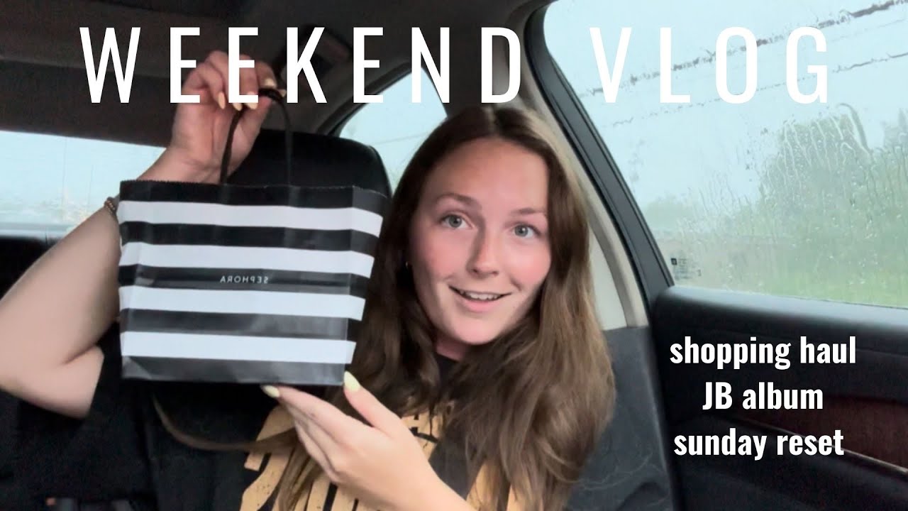WEEKEND VLOG: SHOPPING, JB ALBUM, SUNDAY RESET🤍🤍