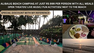 Alibaug Beach Camping at Rs 999 per person| Special price with my reference | Alibaug Camping